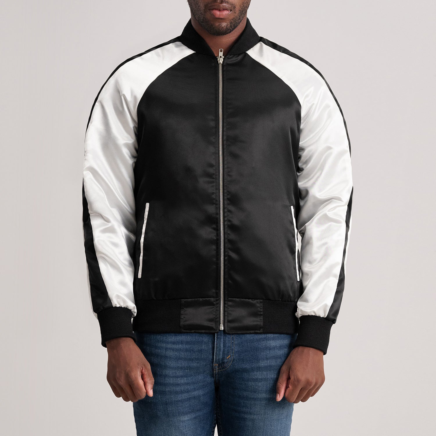 Clarke Black Varsity Jacket - image 1