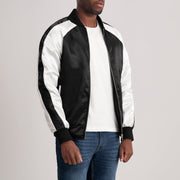 Clarke Black Varsity Jacket - image 2