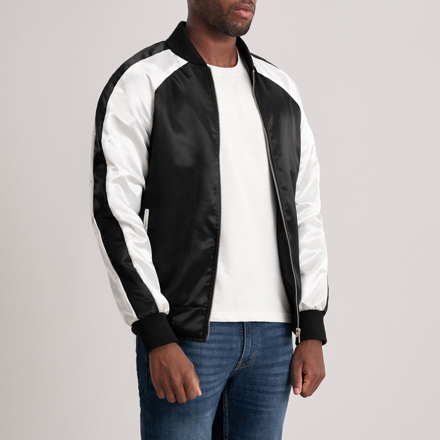 Clarke Black Varsity Jacket - image 2