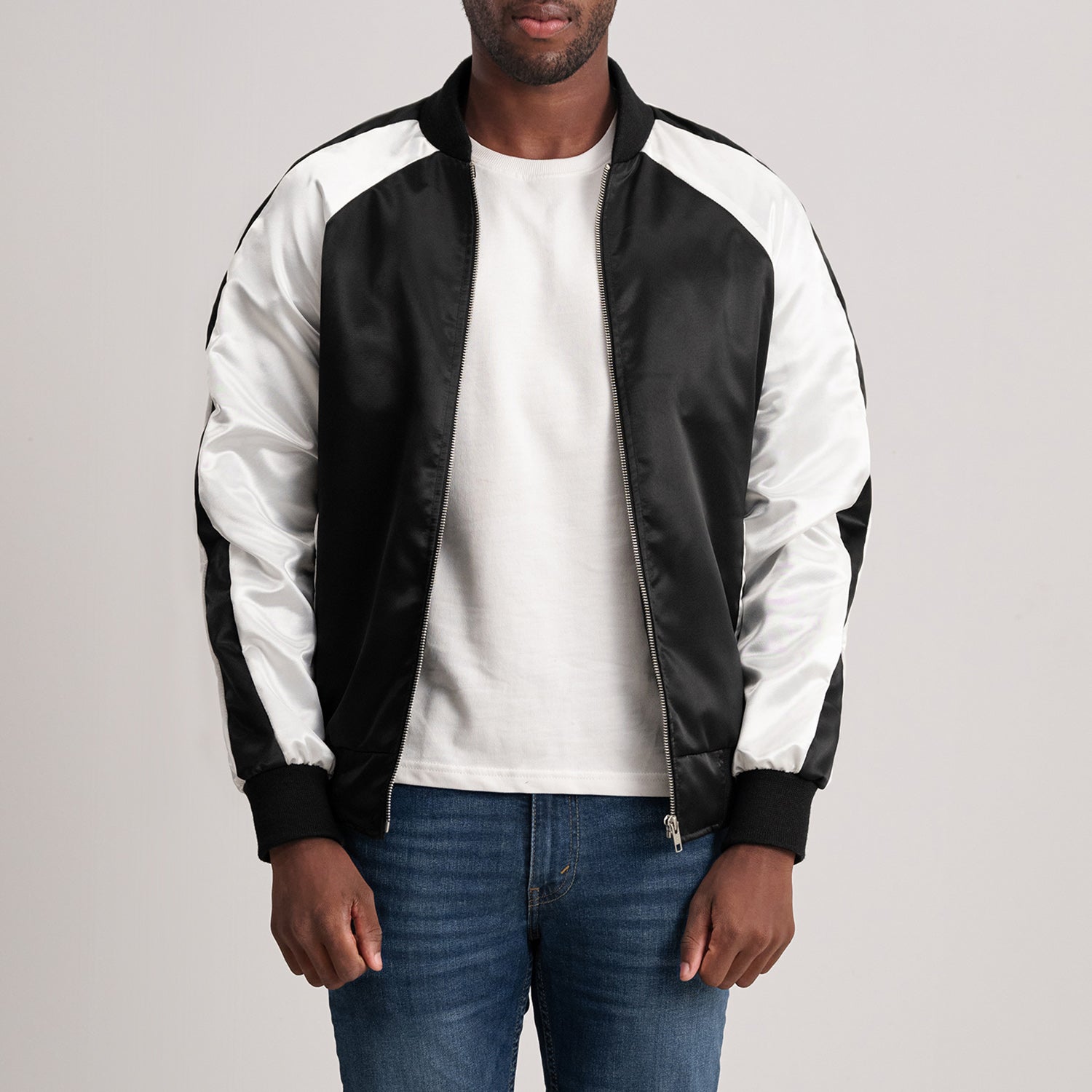Clarke Black Varsity Jacket - image 3
