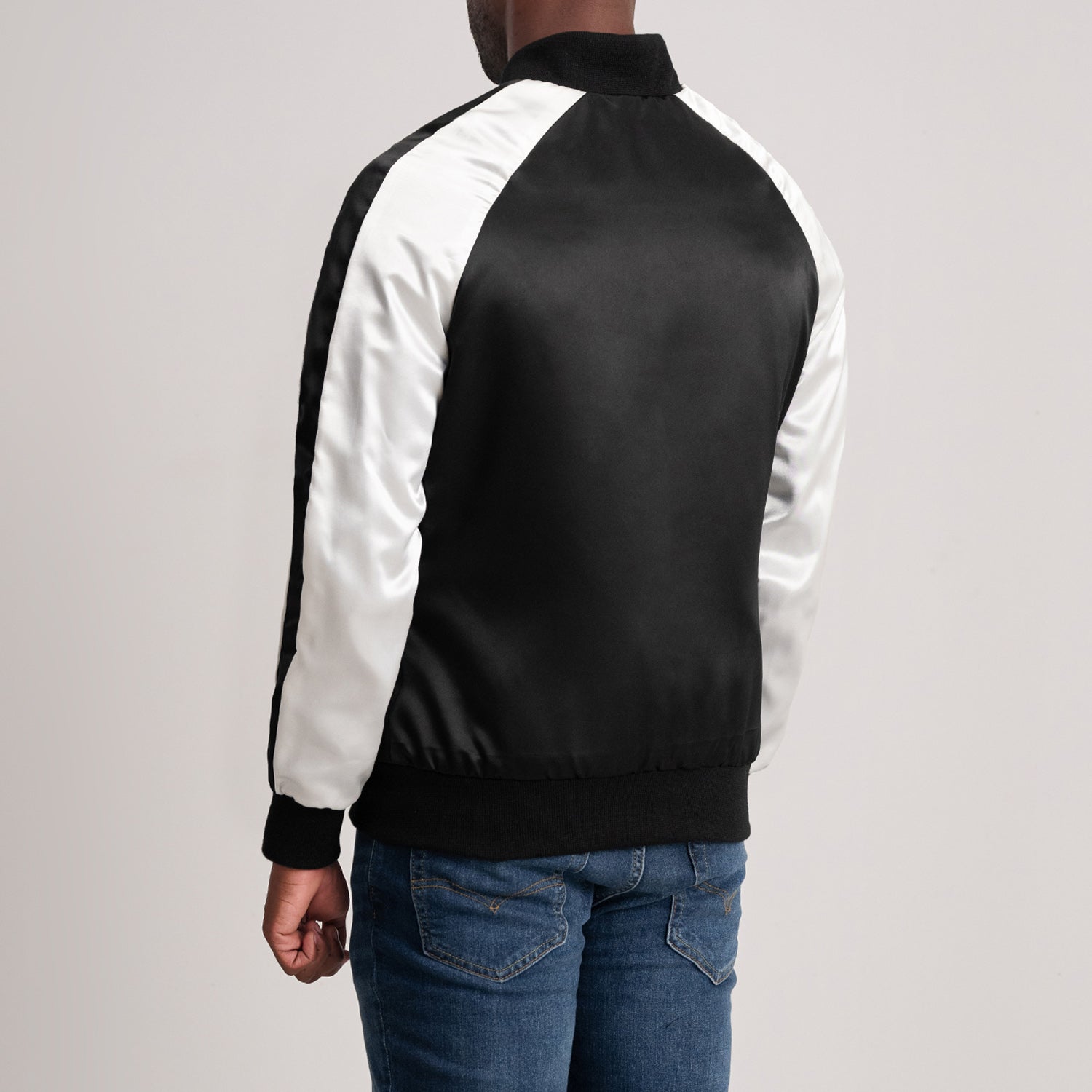 Clarke Black Varsity Jacket - image 5