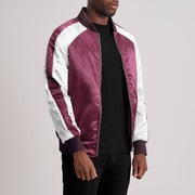 Clarke Maroon Varsity Jacket - image 2
