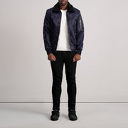 Clyde B-15 Blue Bomber Jacket - image 4
