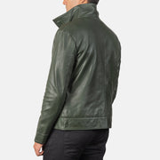 Columbus Leather Bomber Jacket – alternate product view 5