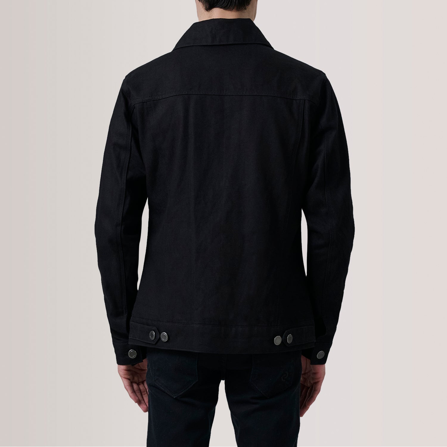 Conard Black Denim Trucker Jacket - image 4