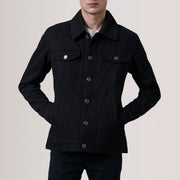 Conard Black Denim Trucker Jacket - image 5