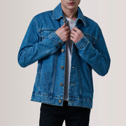 Conard Blue Denim Trucker Jacket - image 1