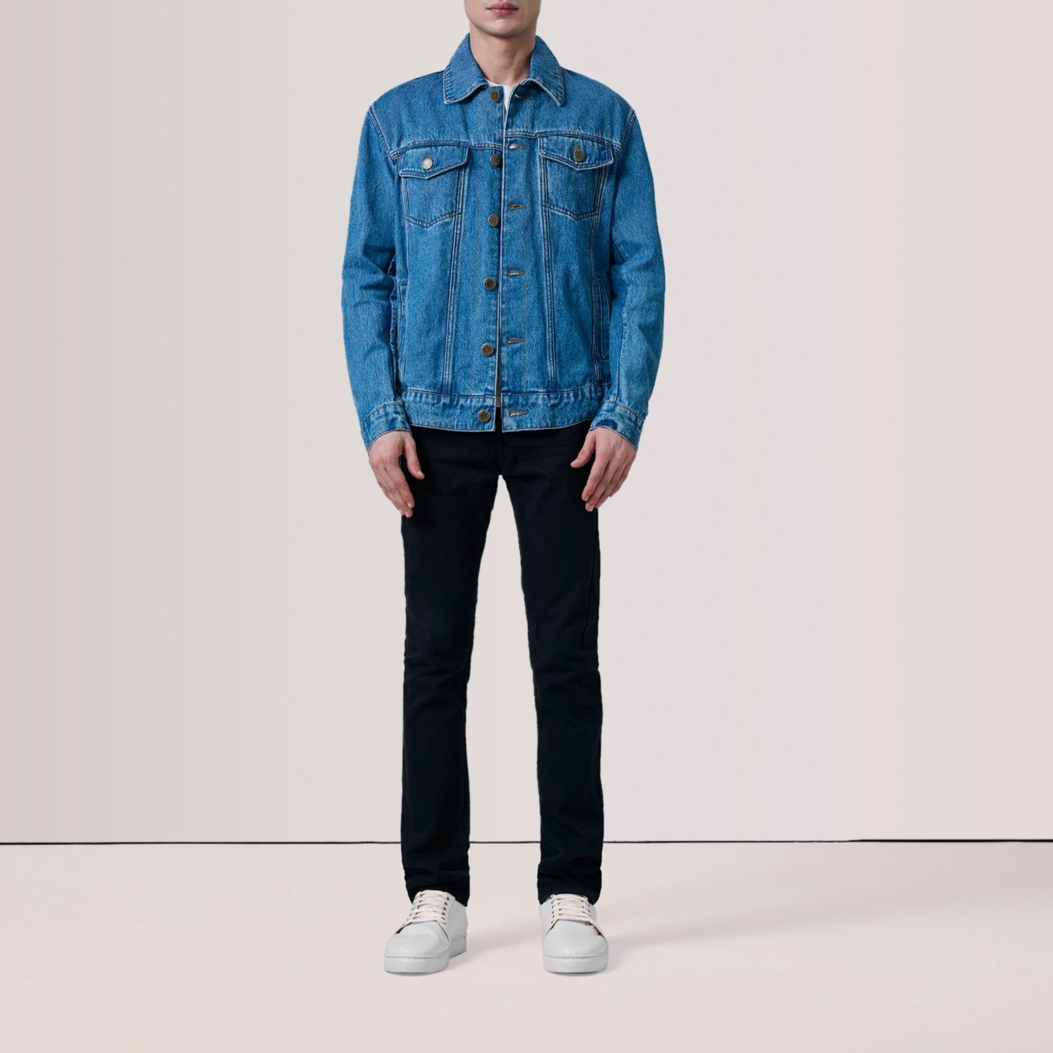 Conard Blue Denim Trucker Jacket - image 2