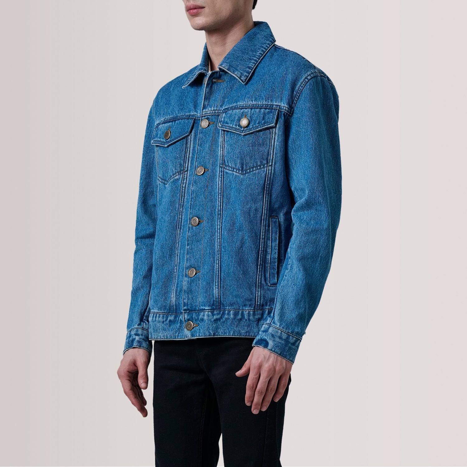 Conard Blue Denim Trucker Jacket - image 3