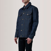Conard Indigo Blue Denim Trucker Jacket - image 3