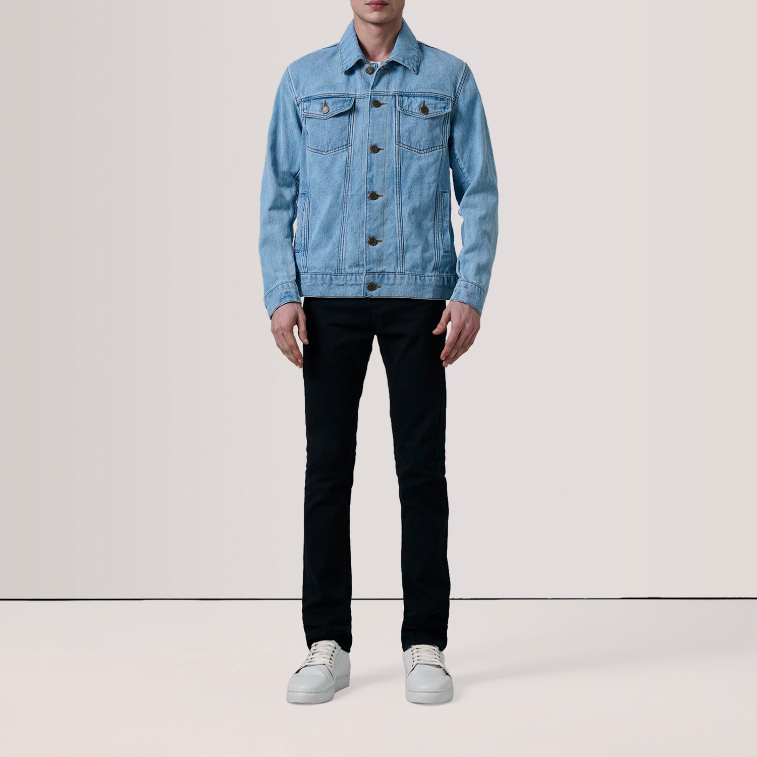 Conard Light Blue Denim Trucker Jacket - image 2
