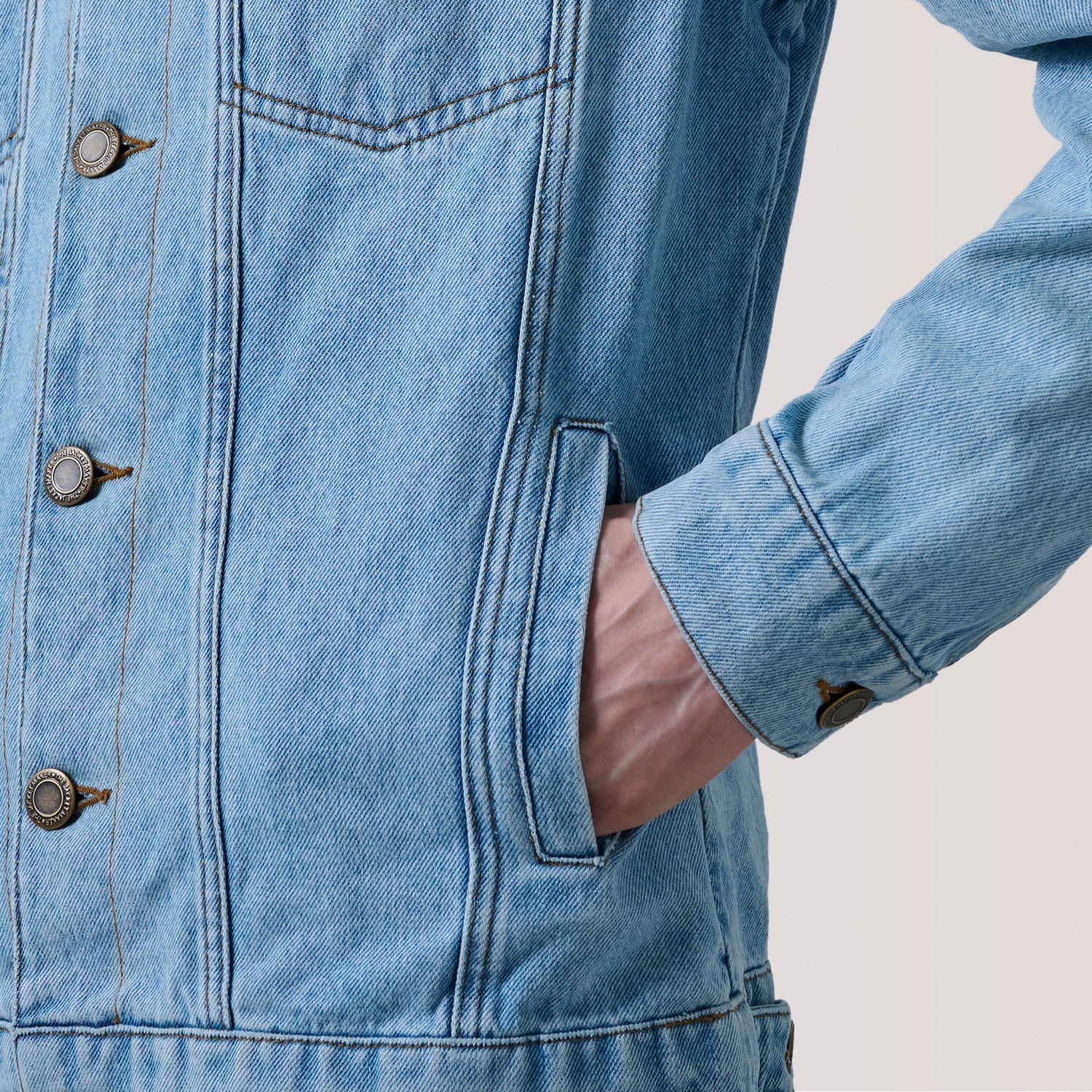 Conard Light Blue Denim Trucker Jacket - image 6