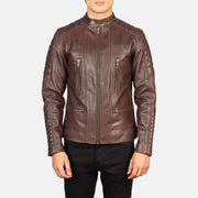 Damian Leather Biker Jacket – alternate product view 4