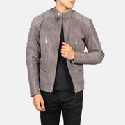 Damian Leather Biker Jacket – alternate product view 1