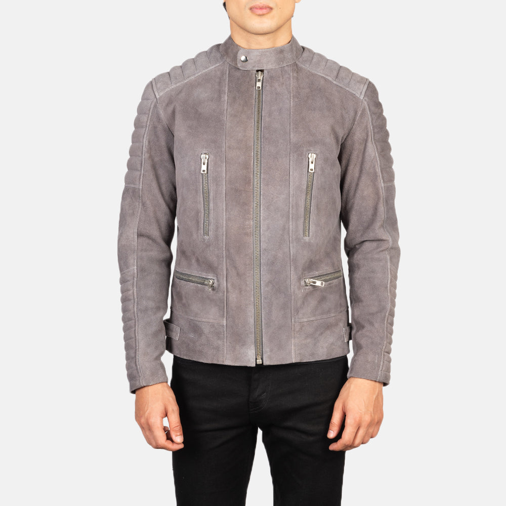 Damian Leather Biker Jacket – alternate product view 4
