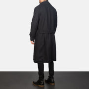 Detective Black Wool Coat - image 5