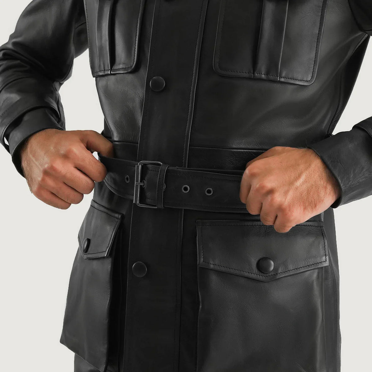 Interior View Showing Quilted Polyester Lining & Dual Inside Utility Storage Pockets