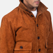 Eaton Leather Bomber Jacket – alternate product view 5