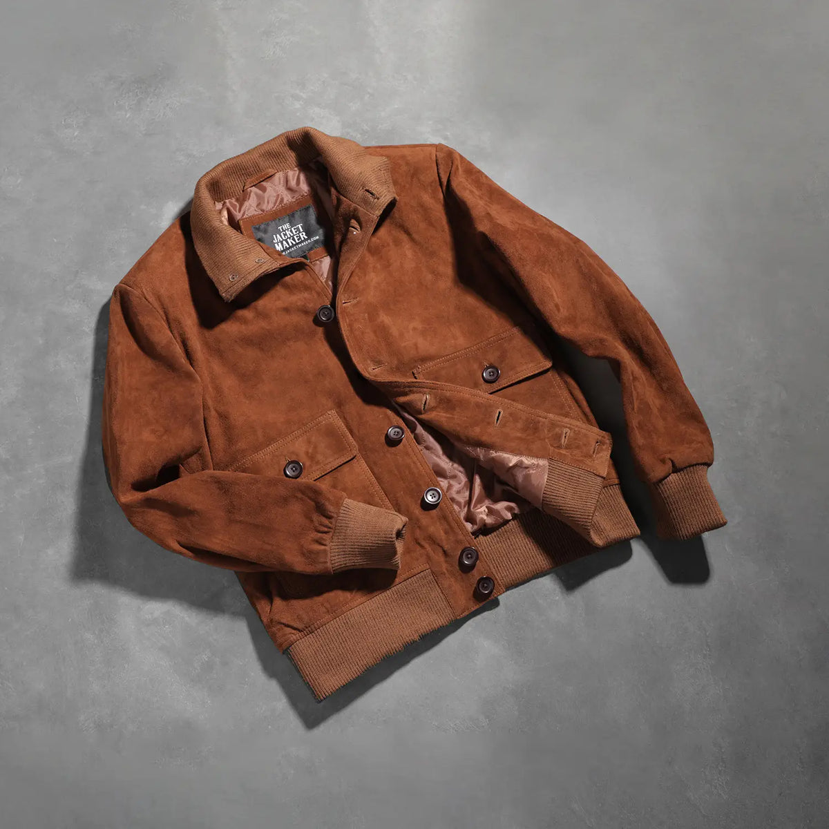 Eaton Leather Bomber Jacket – alternate product view 7