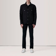Eddie Black Oversized Denim Trucker Jacket - image 2