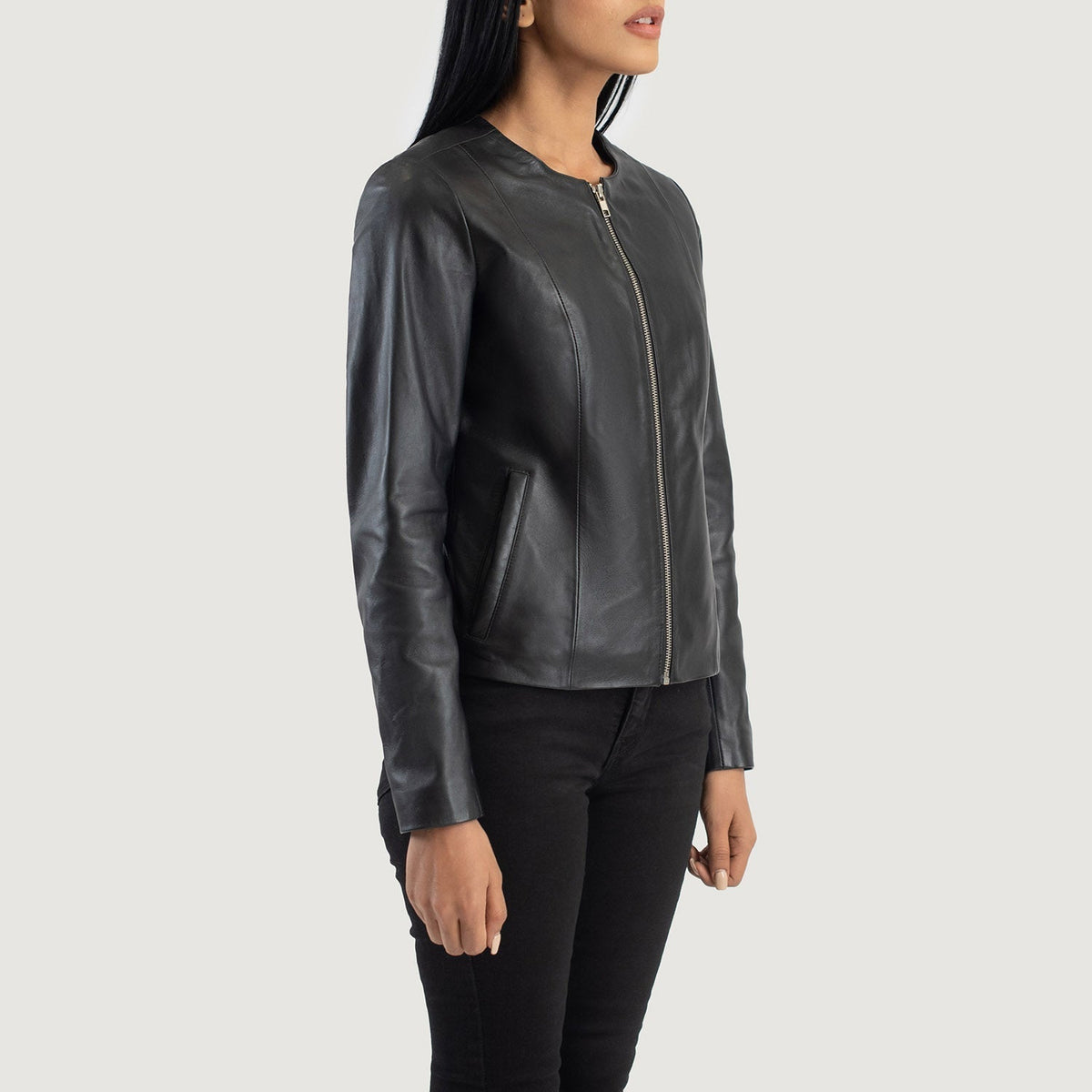 Elixir Collarless Jacket – alternate product view 2