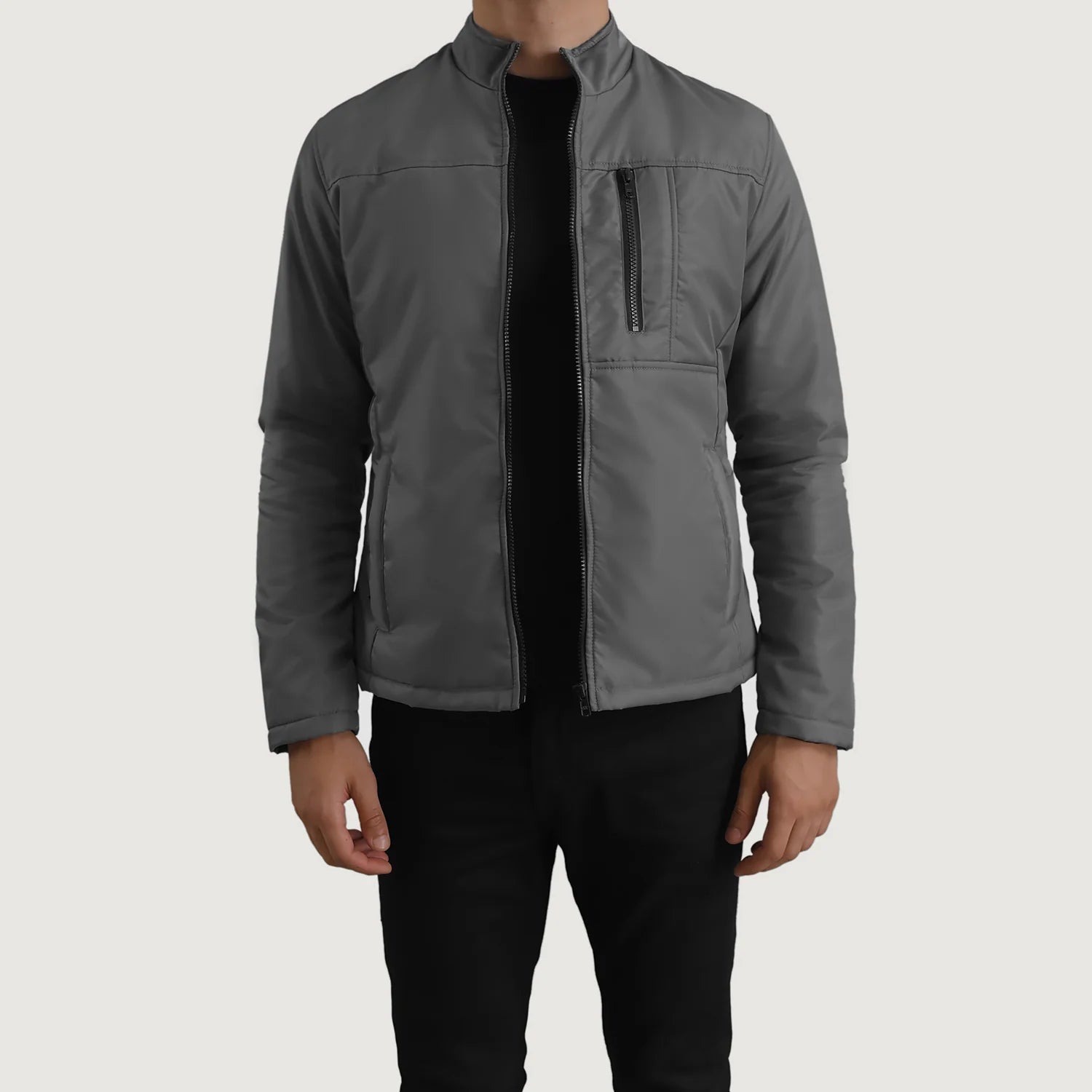 Elliot Grey Lightweight Jacket - image 1