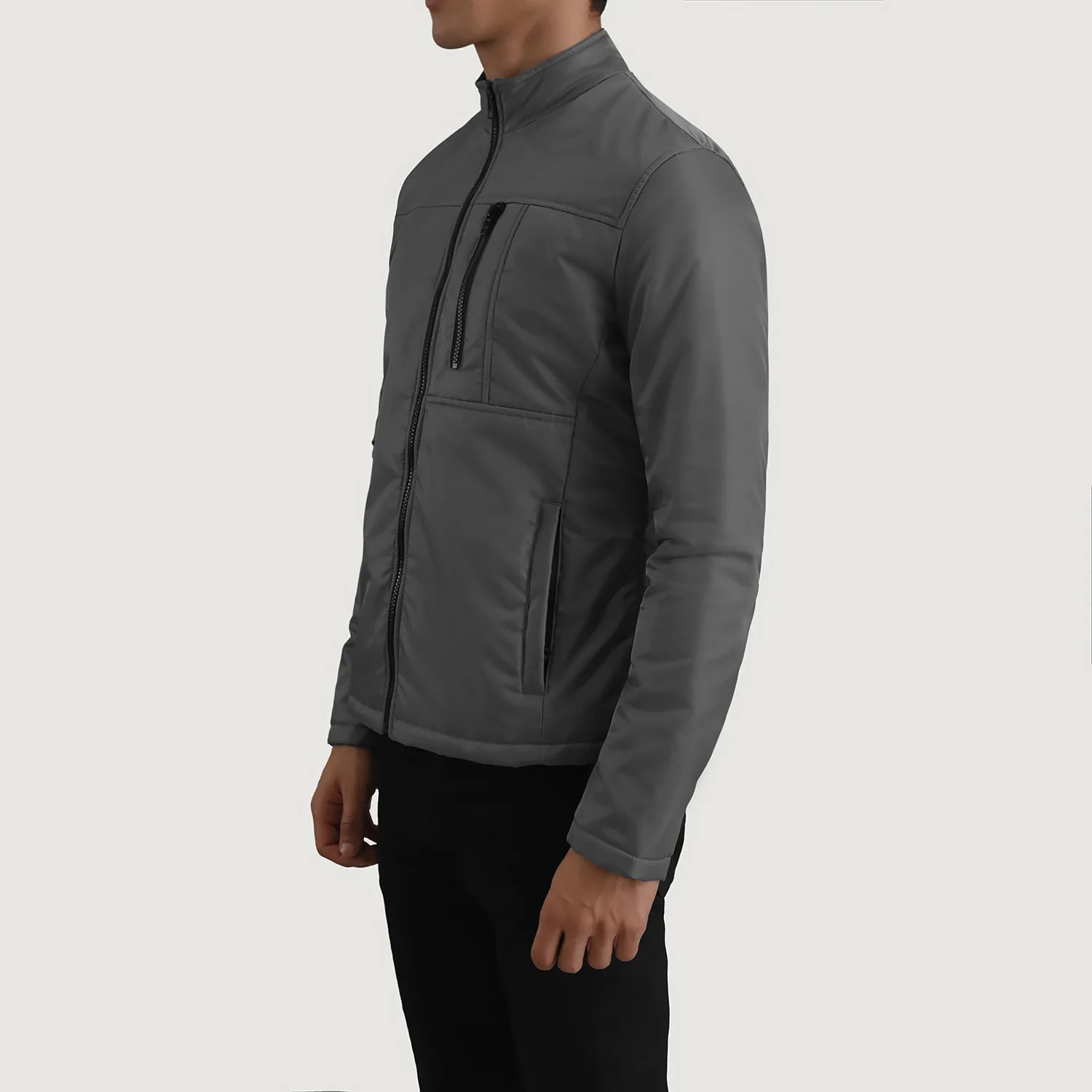 Elliot Grey Lightweight Jacket - image 2