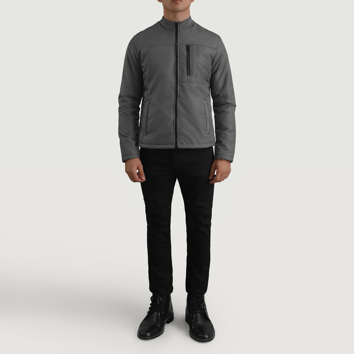 Elliot Grey Lightweight Jacket - image 3