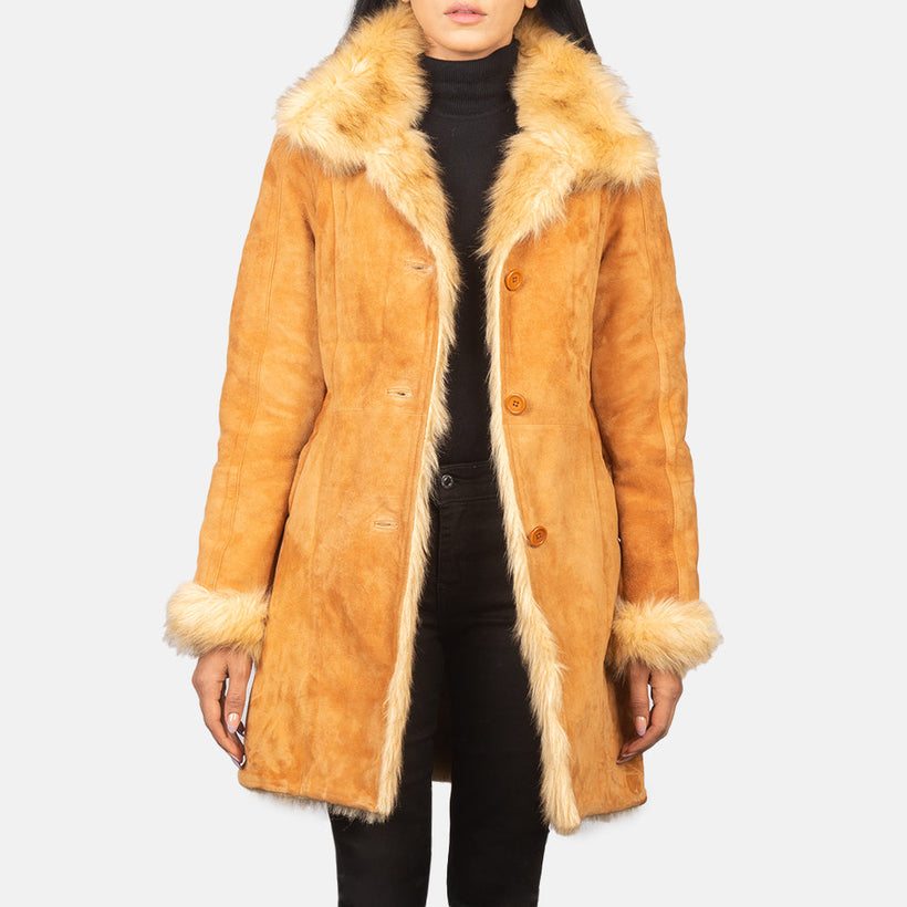 Erica Shearling Coat – alternate product view 1