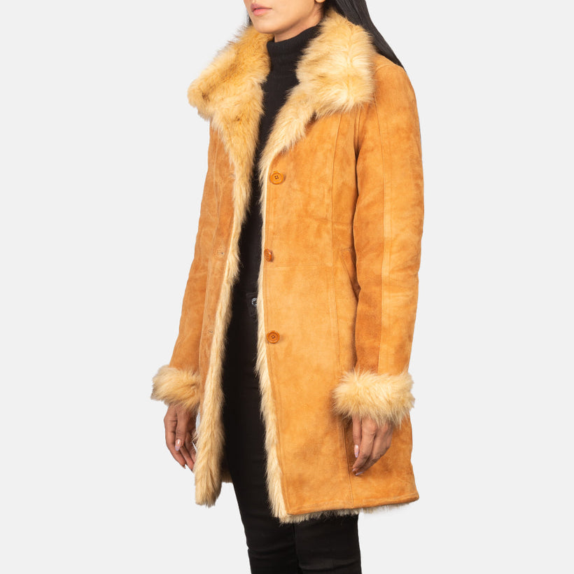 Erica Shearling Coat – alternate product view 2