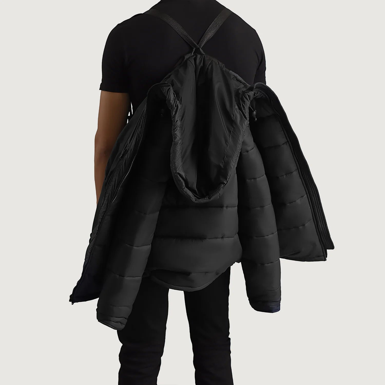Erico Black Hooded Puffer Jacket - image 5