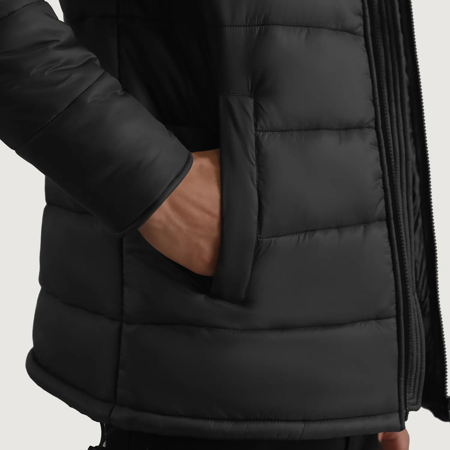 Erico Black Hooded Puffer Jacket - image 6