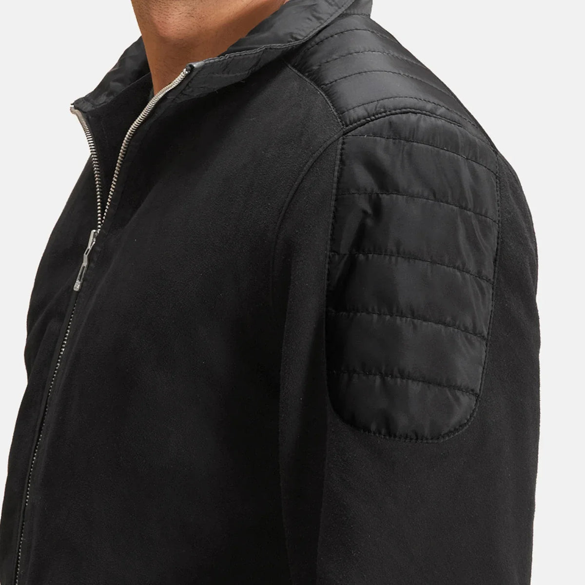 Interior View Showing Quilted Viscose Lining & Dual Inside Utility Storage Pockets