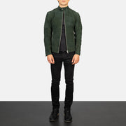 Fernando Quilted Leather Biker Jacket – alternate product view 3