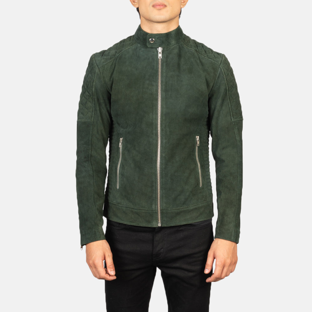 Fernando Quilted Leather Biker Jacket – alternate product view 4