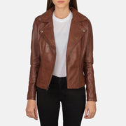 Flashback Leather Biker Jacket – alternate product view 3