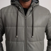 Floyd Coat Tan Puffer Jacket – alternate product view 4