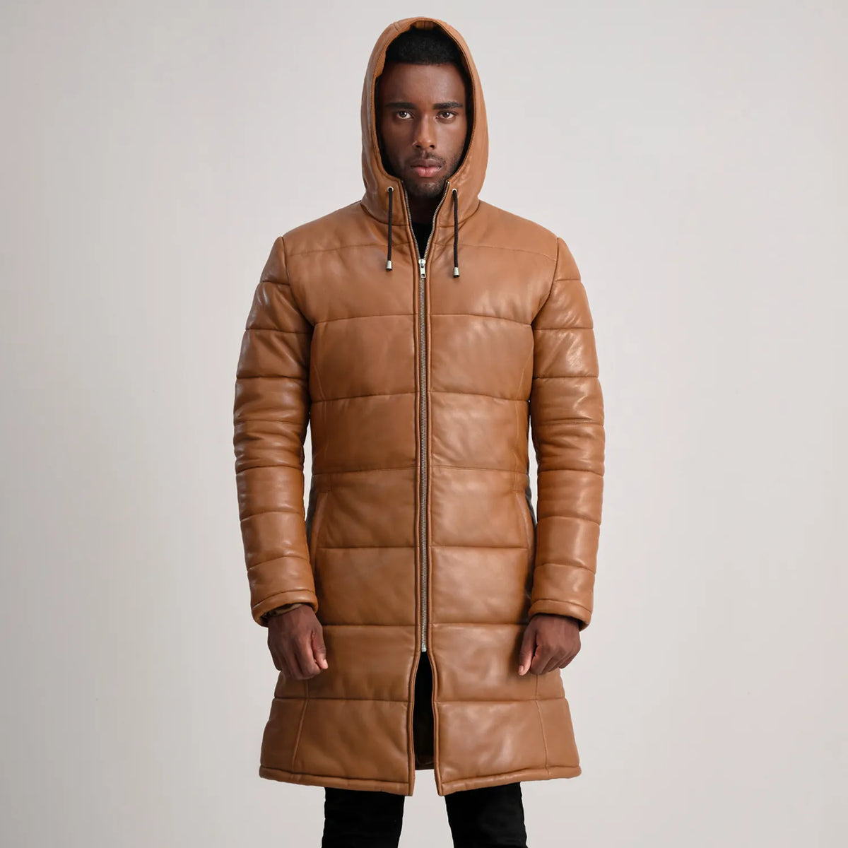Floyd Coat Tan Puffer Jacket – alternate product view 4