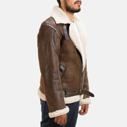 Forest Double Face Shearling Jacket - image 4
