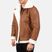 Francis B-3 Black Bomber Jacket – alternate product view 2