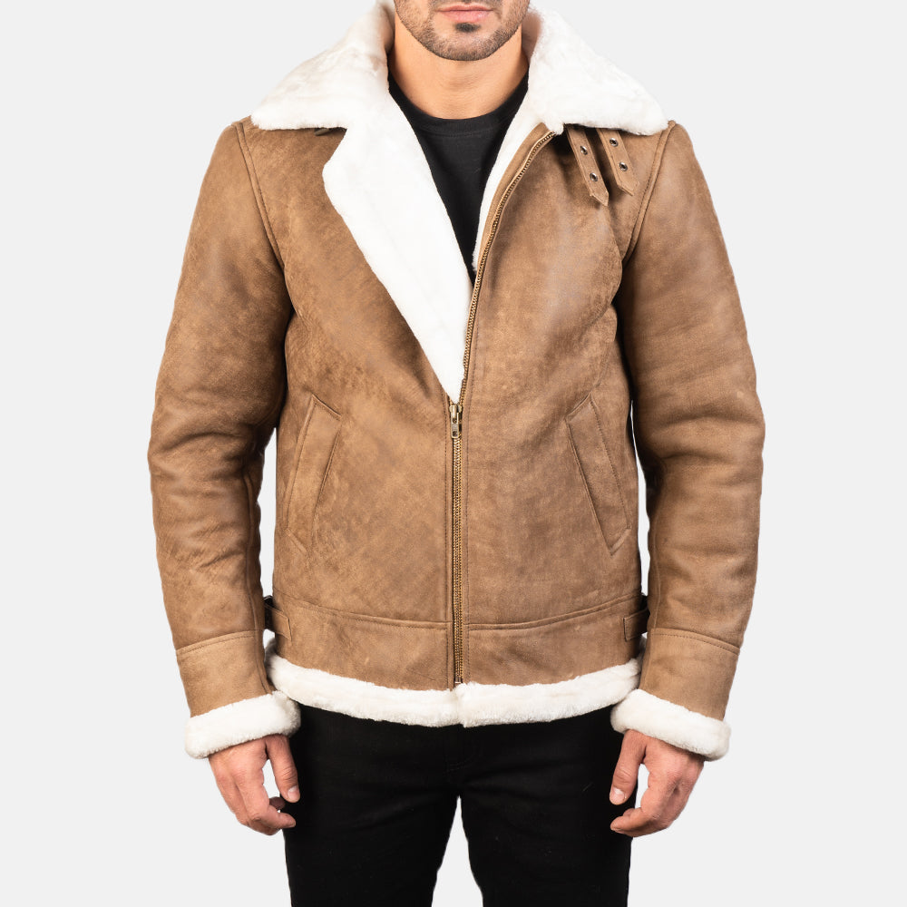 Francis B-3 Black Bomber Jacket – alternate product view 1