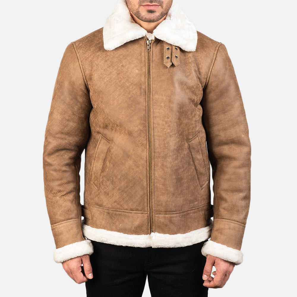 Francis B-3 Black Bomber Jacket – alternate product view 4