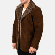 Furlong Coat Beige Leather Coat – alternate product view 2