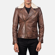 Furton Leather Biker Jacket – alternate product view 3