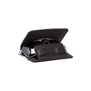 Black Glasses Case Maplewood, front view