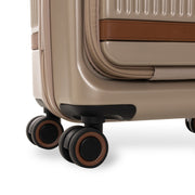 Champagne Hand Luggage Suitcase Front Pocket Zuna, detail view 3