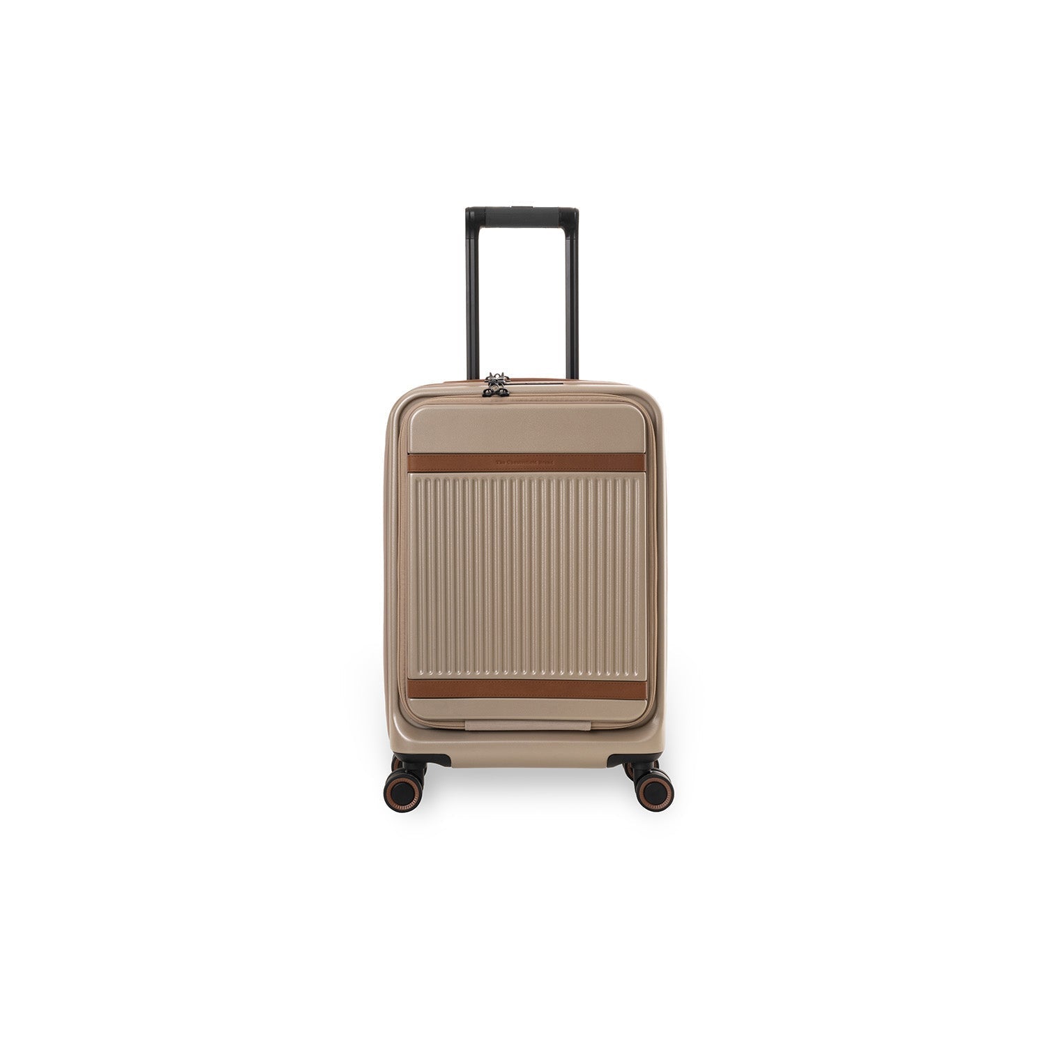 Champagne Hand Luggage Suitcase Front Pocket Zuna, detail view 7