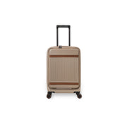 Champagne Hand Luggage Suitcase Front Pocket Zuna, detail view 7