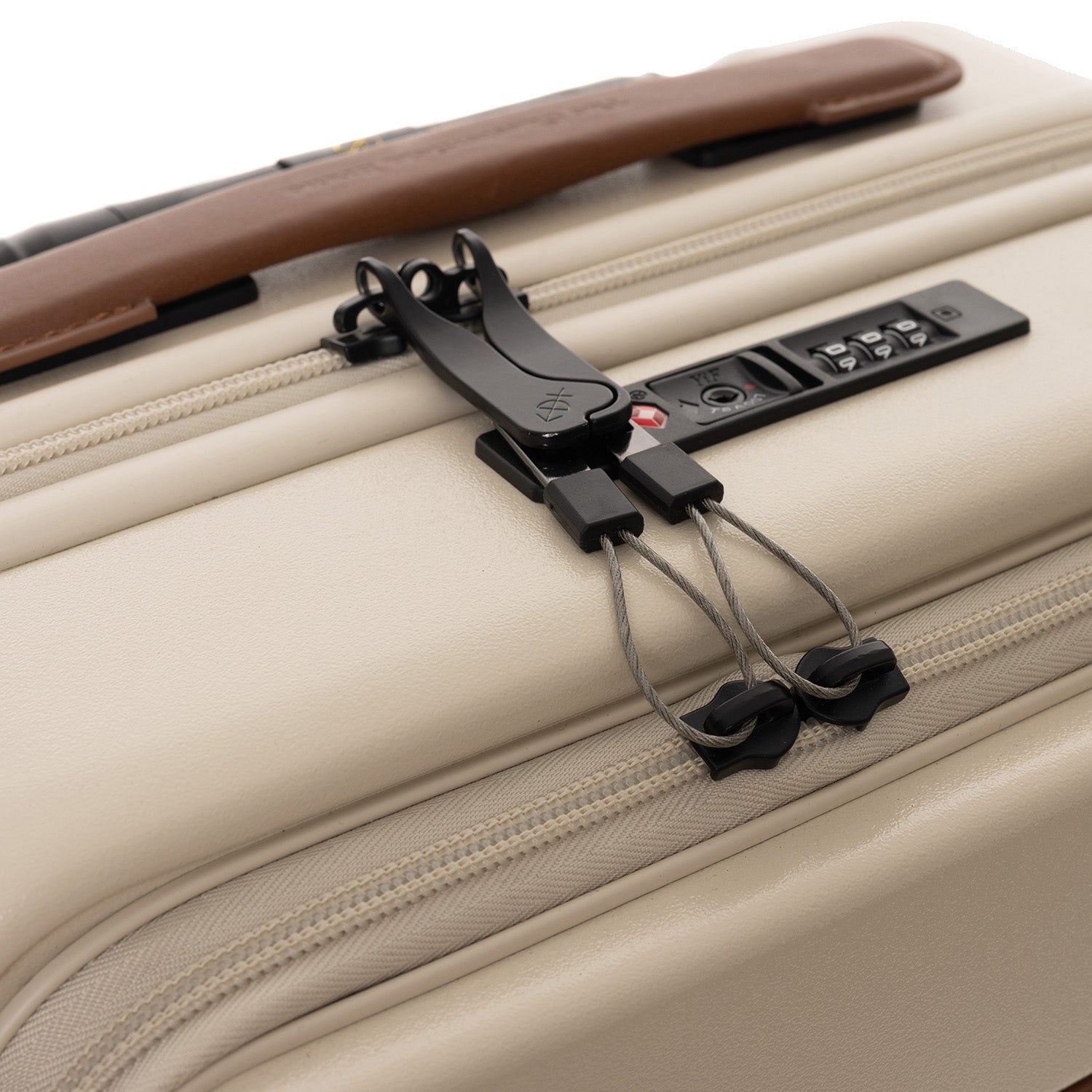 Sandy Beach Hand Luggage Suitcase Front Pocket Zuna, detail view 4