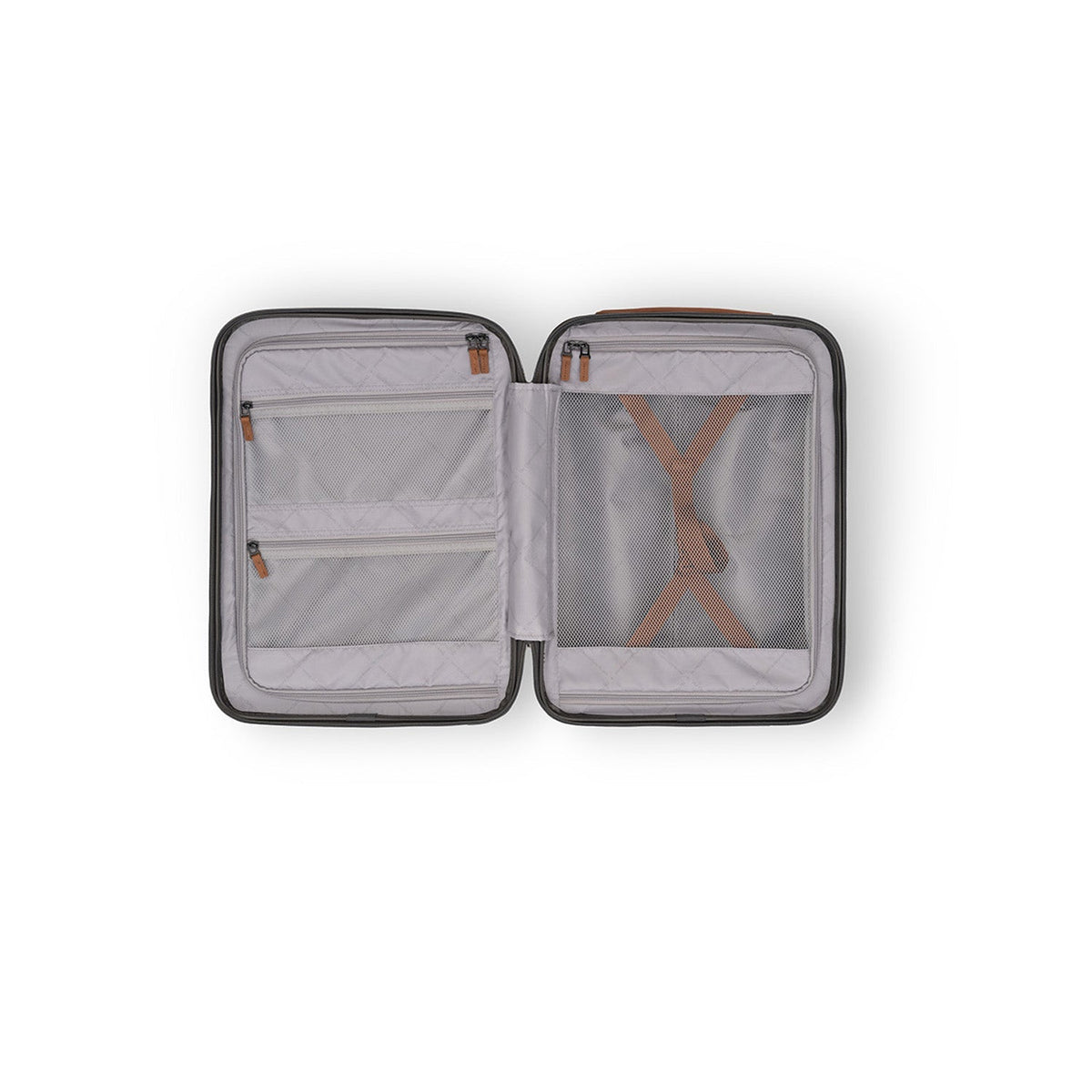 Urban Graphite Hand Luggage Suitcase Front Pocket Zuna, detail view 4